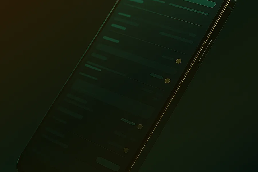 Thumb tapping a smartphone screen displaying a live cricket betting odds slip